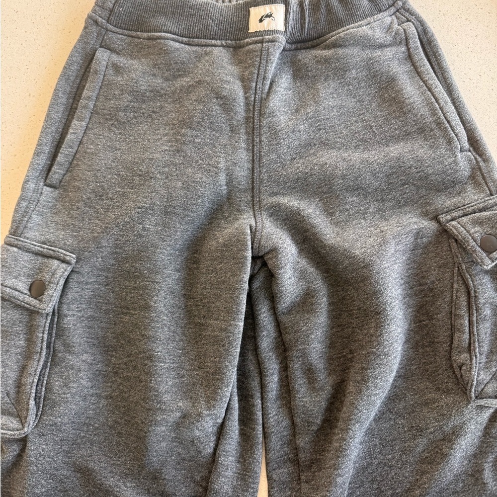 Alphalete dark gray cargo sweatpants